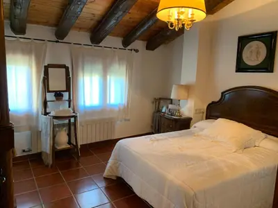 Cama o camas de una habitación en Casa mercè