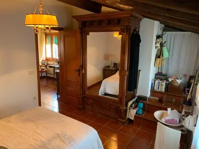 Cama o camas de una habitación en Casa mercè