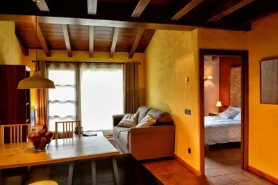 Cama o camas de una habitación en La Rectoria