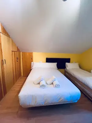 Cama o camas de una habitación en Apartamento Espata VII