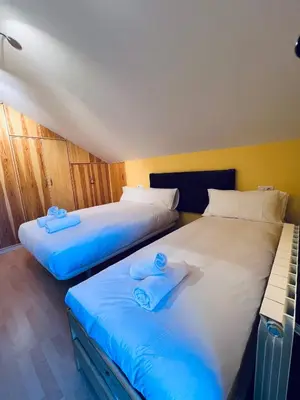 Cama o camas de una habitación en Apartamento Espata VII