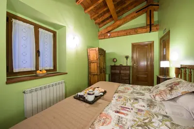 Cama o camas de una habitación en Ekolanda