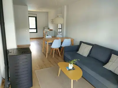 Zona de estar de Apartamento en Villanúa