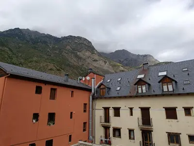 Vista general de una montaña o vista desde el apartamento