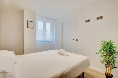 Cama o camas de una habitación en Apartamentos Jorgito by Clabao