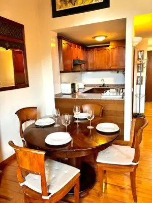 Una cocina o zona de cocina en Dúplex de muntanya amb vistes by RURAL D'ÀNEU
