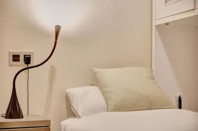Cama o camas de una habitación en Edificio Joya by Clabao