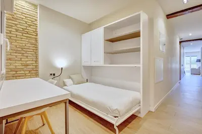 Cama o camas de una habitación en Edificio Joya by Clabao