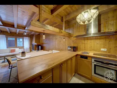 Una cocina o zona de cocina en CASA TORDA de Alma de Nieve