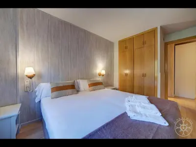 Cama o camas de una habitación en CRODOS de Alma de Nieve