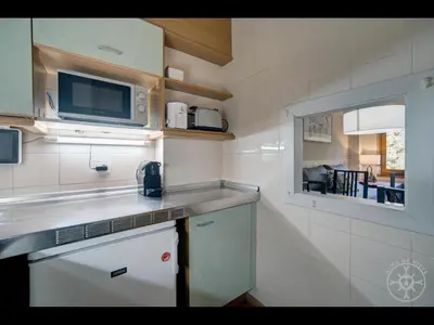 Una cocina o zona de cocina en CRODOS de Alma de Nieve