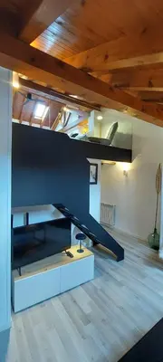 Zona de estar de Lo Attic