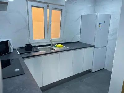 Una cocina o zona de cocina en El balcón de San Andrés