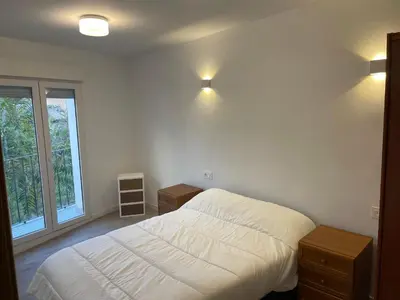 Cama o camas de una habitación en El balcón de San Andrés