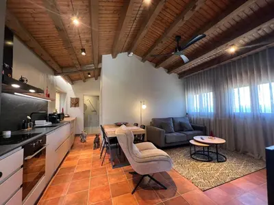 Una cocina o zona de cocina en El Ventador de la Torra