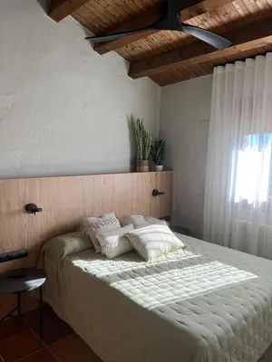Cama o camas de una habitación en El Ventador de la Torra