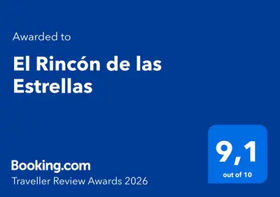 Certificado, premio, señal o documento que está expuesto en El Rincón de las Estrellas