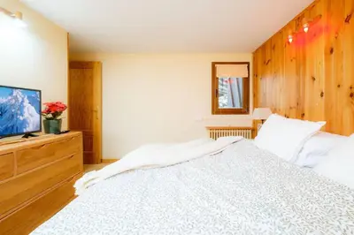 Cama o camas de una habitación en Villa Garmet | Formigal