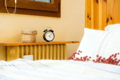 Cama o camas de una habitación en Villa Garmet | Formigal