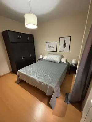 Cama o camas de una habitación en Torre mudejar