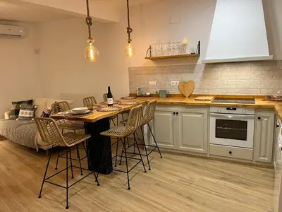 Una cocina o zona de cocina en Ulls del Priorat