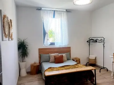 Cama o camas de una habitación en Cal Hidalgo