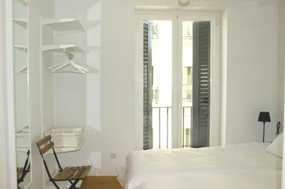 Cama o camas de una habitación en Aloha Apartamentos