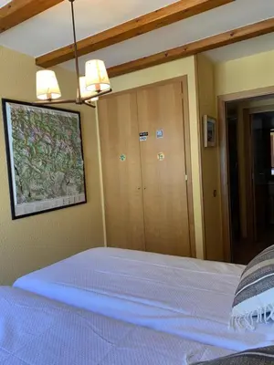 Cama o camas de una habitación en Benasque 26