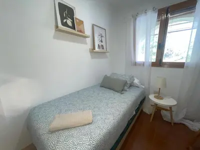 Cama o camas de una habitación en Callau Jaca