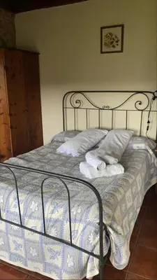 Cama o camas de una habitación en Masia Del Aragones