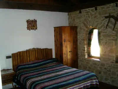 Cama o camas de una habitación en Masia Del Aragones