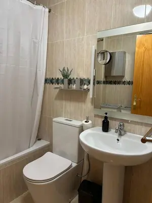 Un baño de Apartamento Linar l Wifi l Vistas l P & Trastero