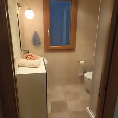 Un baño de Ca la Mariana