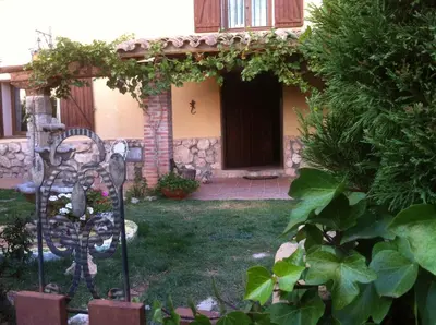 Jardín al aire libre en Casa Blanca