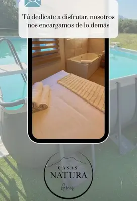 Piscina en o cerca de Casas Natura Suites Graus