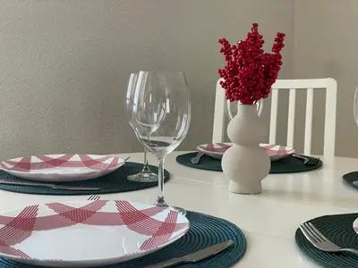 Bebidas en Apartamento Coqueto en El Pueyo, céntrico con WIFI
