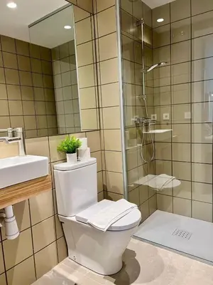 Un baño de Iraipe Estella La Rúa Auto Check-in