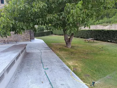 Jardín al aire libre en Casa Ona