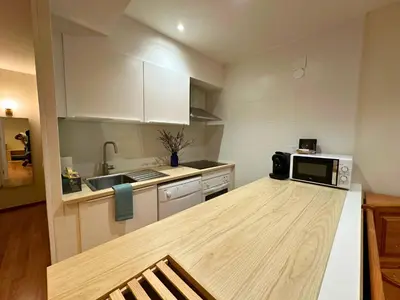 Una cocina o zona de cocina en Apartamento Anayet: Formigal Centro