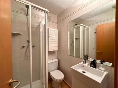 Un baño de Cervino 2: Apartamento en Formigal Pueblo