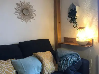 Cama o camas de una habitación en El rincón de la Rapeda