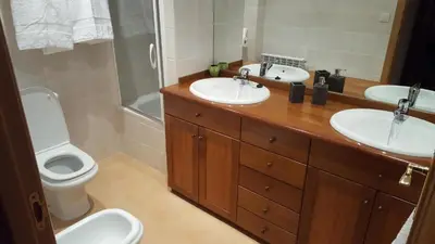 Un baño de Casa Las Planas