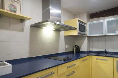 Una cocina o zona de cocina en Apartamento Dormitalería