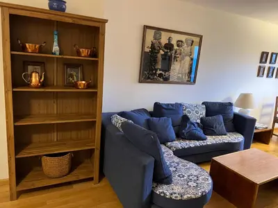 Zona de estar de CASA de DRON Cerler