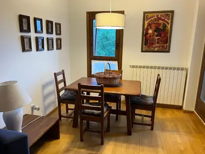 Zona de estar de CASA de DRON Cerler