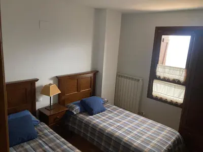 Cama o camas de una habitación en CASA de DRON Cerler