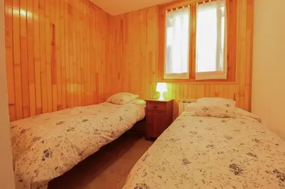 Cama o camas de una habitación en Refugio del Molino