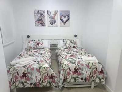 Cama o camas de una habitación en El Rincon de Calatayud