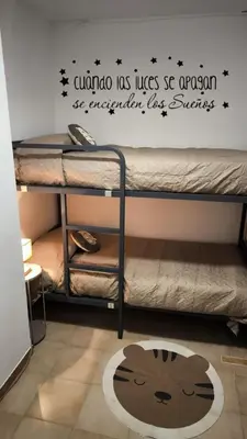 Cama o camas de una habitación en El Mirador dels Ports