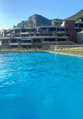 Piscina en o cerca de Lovely Duplex with Beatiful views in Panticosa